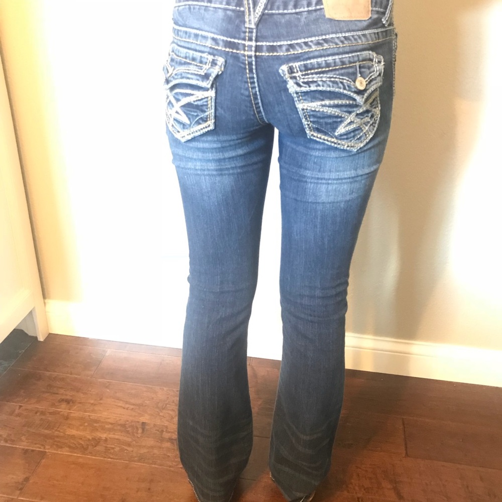 Amethyst boot cut jeans. BOOTYLICIOUS!